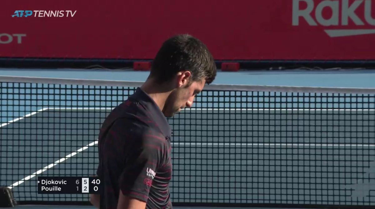 DjokovicUk's tweet photo. Nole through to the SF ๐ Match point; the winning shot; respect at the net; thanking the lovely crowd. Nole played exceptional tennis....idemooo #NoleFam #rakutenopen2019 #SemisNext https://t.co/cLjdg7UBMb