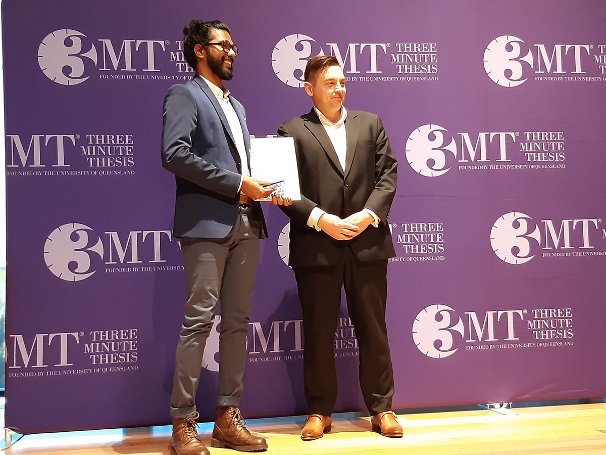 #3MT Runner-up is <a href="/LithinLouis/">Lithin Louis</a>  from <a href="/ANUmedia/">ANU Media</a>  Congratulations!