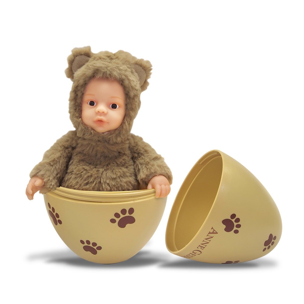 AnneDolls's tweet photo. Love the irresistibly loveable baby bear and egg set? Covered by a shaggy, soft and comfy bear suit, the smiling baby doll is huggable with a bean-stuffed body. What's more, the baby doll can be hidden into the egg perfectly!
#AnneGeddesDoll #BearInEggCollection #AnneGeddes https://t.co/zOjy5obZTh