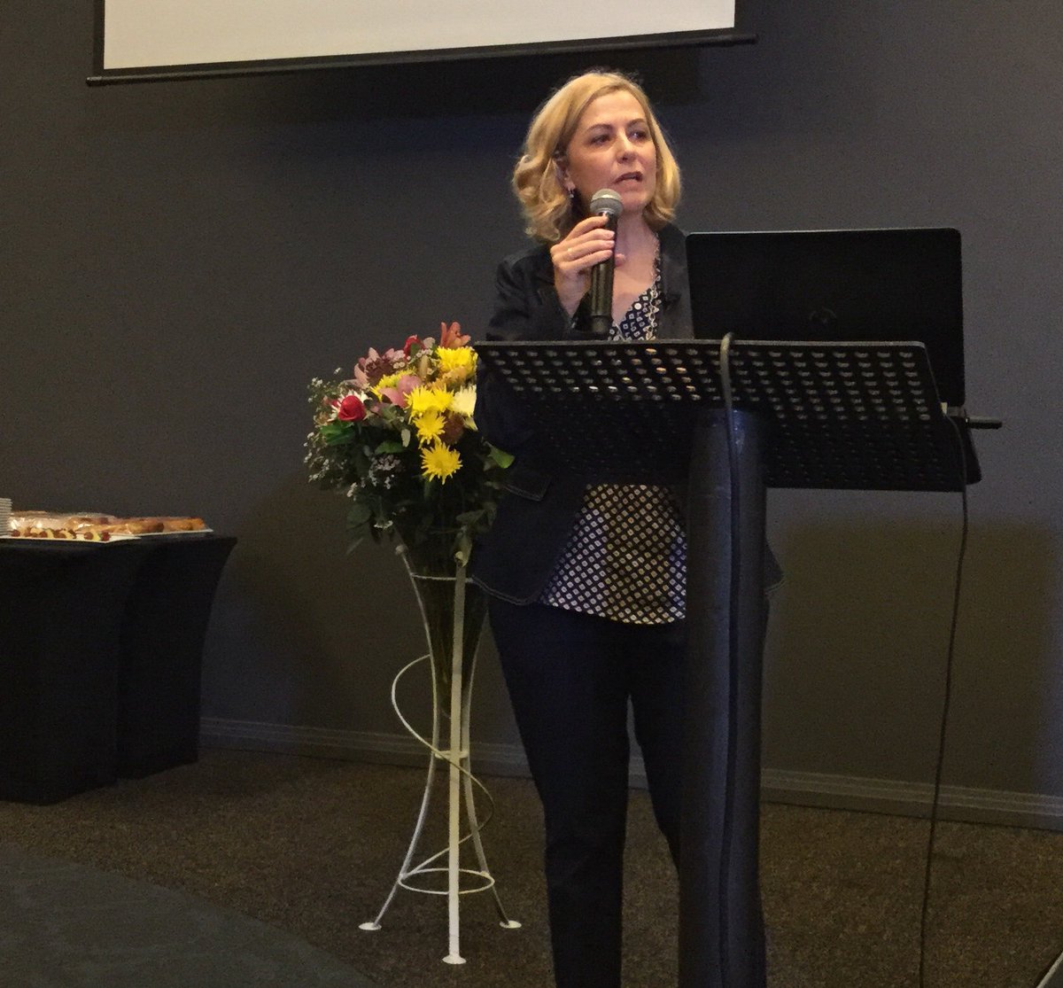 Biz_ESG's tweet photo. #MYTH: “There are an insufficient pool of women in SA to serve on company boards.” Prof Anita Bosch busting myths at #USBbreakfast2019 #WomenonBoards @StellenboschUSB https://t.co/TRRvVu2JHb