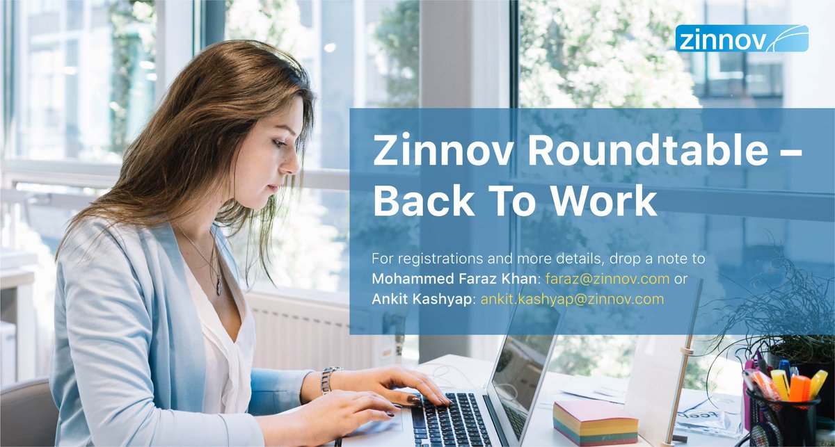 Calling all the #WomenInTech with 2-10 yrs of work experience in #TechRoles, and who have taken a continuous break of 1-5 years, to attend an exclusive #ZinnovRoundtable on enabling #Women on a #CareerBreak to get back to work. To be a part, write to faraz@zinnov.com #BackToWork