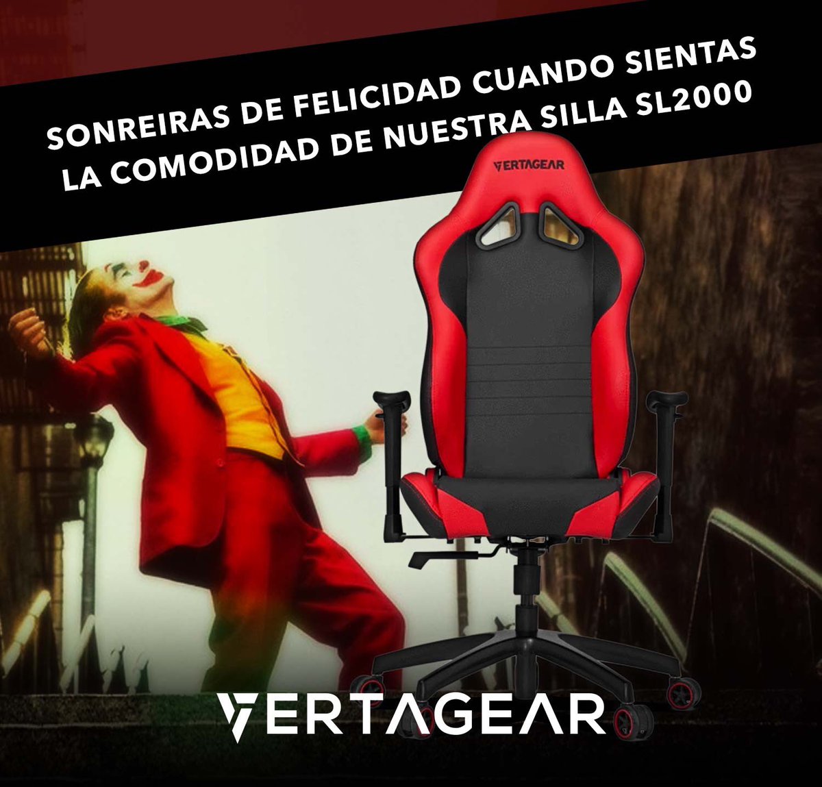 ¿Aún no has probado nuestras sillas? ¡Hazlo ahora y alcanza la máxima comodidad y felicidad!
#vertagearlatam #comodidad #gamer #gaming #videogames #sillagamer #sl2000