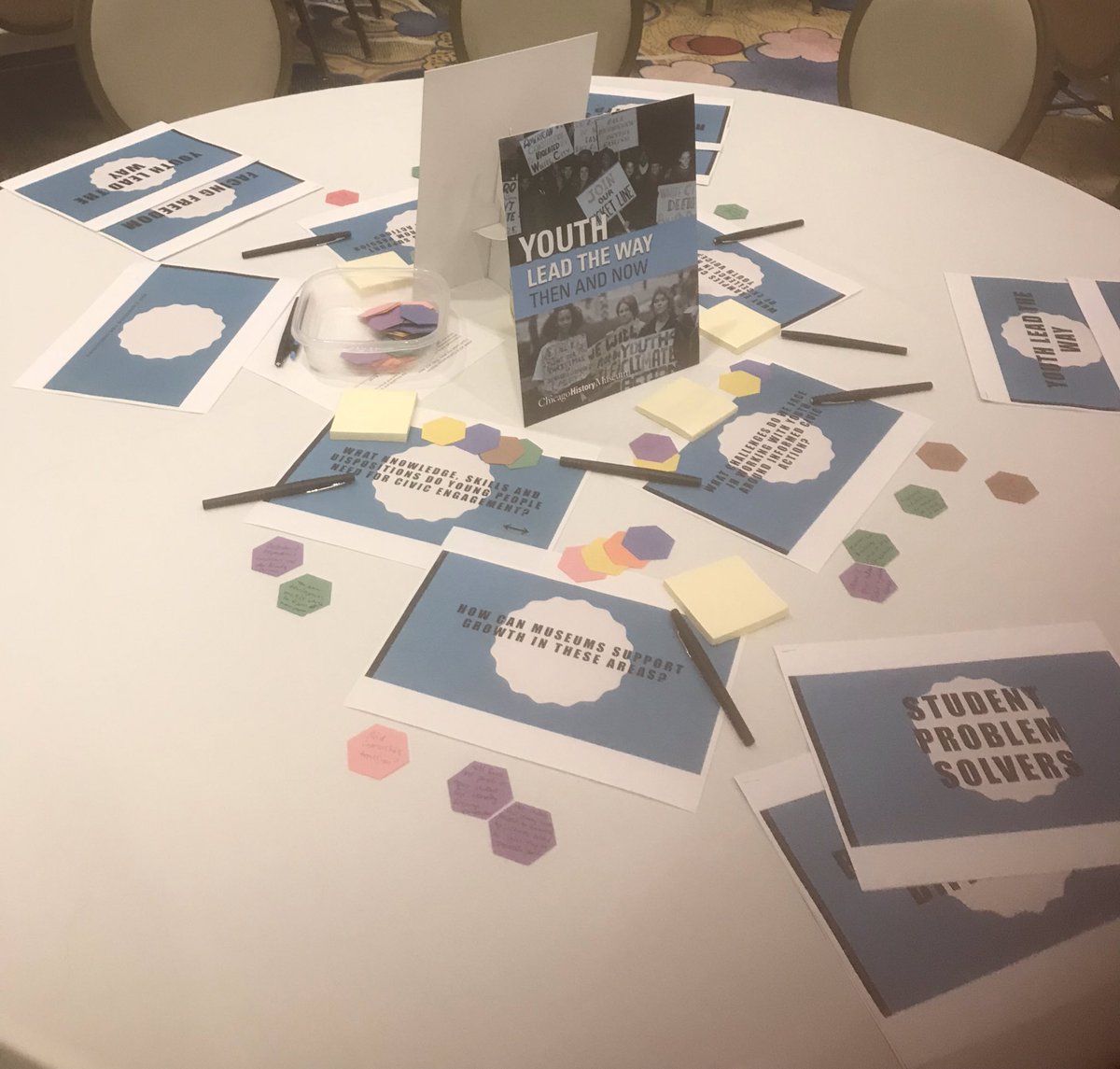 HeidiMoisan's tweet photo. Enjoyed facilitating a conversation station at AMM2019 on youth engagement around social justice and taking informed action. #ChangingExpectations #AMM2019 #MIMusems2019 https://t.co/hAeBIakqqG