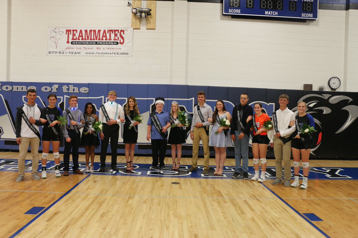 Homecoming 2019! Congratulations to the King and Queen, Alex Mundt and Abigail Carter. Go Panthers! #hpspanthers