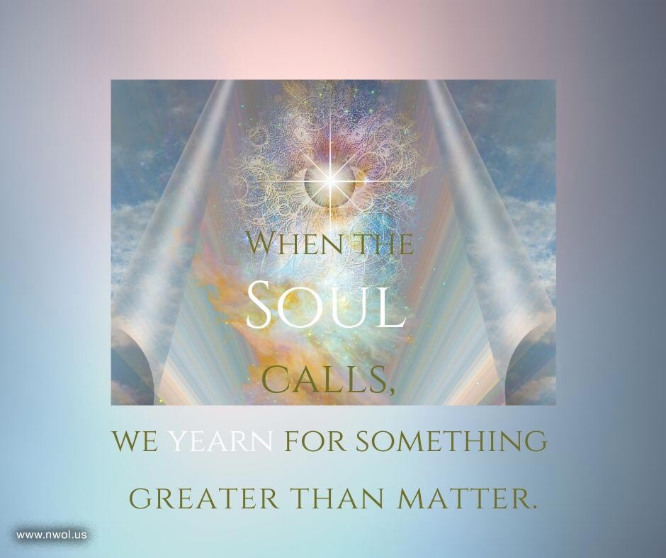 NewWavesofLight's tweet photo. The Greater Soul of All of Humanity is calling.....
#GreaterSoul #Soul #Humanity #TheCallHasGoneForth #Spirituality #Spiritual #NewAge #AgeOfTheSoul #NewWavesOfLight https://t.co/gguzMUrfwE