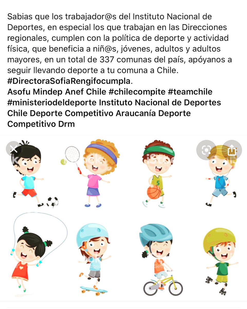 <a href="/anefchile/">ANEF</a> <a href="/MindepChile/">Ministerio del Deporte</a> <a href="/INDChileOficial/">IND Chile 🇨🇱</a> <a href="/andoterok/">Andrés Otero K.</a> <a href="/Segpres/">Ministerio Secretaría General de la Presidencia</a> <a href="/kantor_pauline/">Pauline Kantor Pupkin</a> <a href="/TeamChile_COCH/">Team Chile</a> <a href="/juegosescolares/">juegos escolares</a> <a href="/japdebelli/">José Pérez Debelli</a> @AricaConPinera <a href="/gorecoquimbo/">Gobierno Regional de Coquimbo</a> <a href="/ODEPA/">ODEPA</a> <a href="/deportesenchile/">deportes en Chile</a>