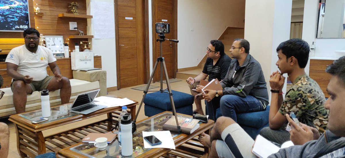 the_test_tribe's tweet photo. #TestAway #Shimla Day 1β£ Highlights π―
1β£ #Gamifying Testing
2β£ Web Presence 101
3β£ Testers #Roundtable
4β£ Lightning Talks
#TestAway #SoftwareTesting #Testing #Learning #networking #experience #event #himachal #TestLeadership #Testers #ResidenceLearning #Workshop https://t.co/Hi8QAKcy2D