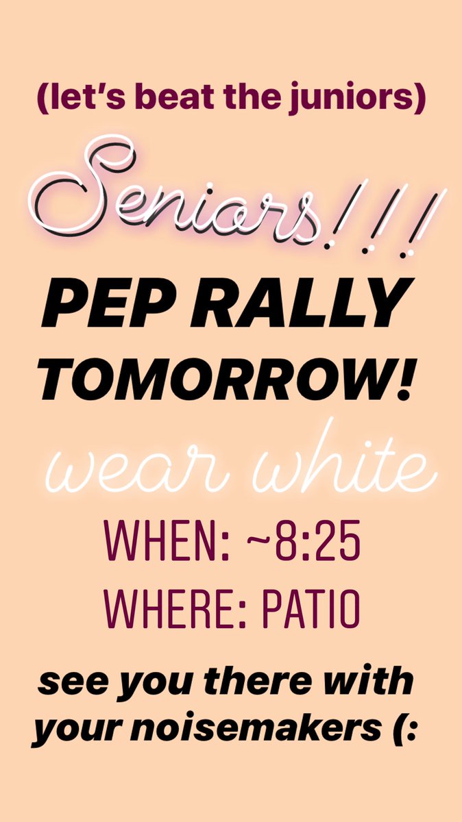 20phoenix20's tweet photo. PEP RALLY TOM! https://t.co/CCRD2ziVou