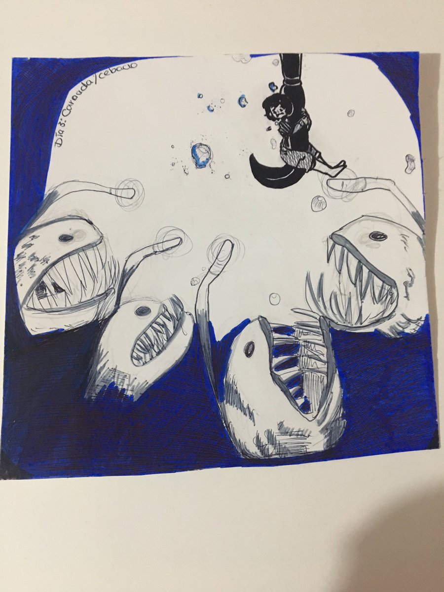 elgrangus09's tweet image. #inktober2019 Día 3:cebado