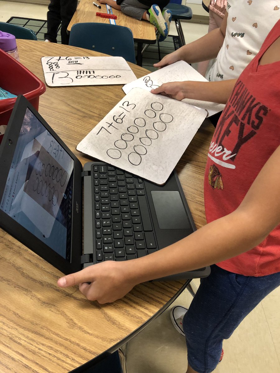 uchen12's tweet image. Problem solving is even better with our math teams, choice of tools, and @Seesaw
#mrswalkerscrew #seesawlearningjournal #mathproblemsolving