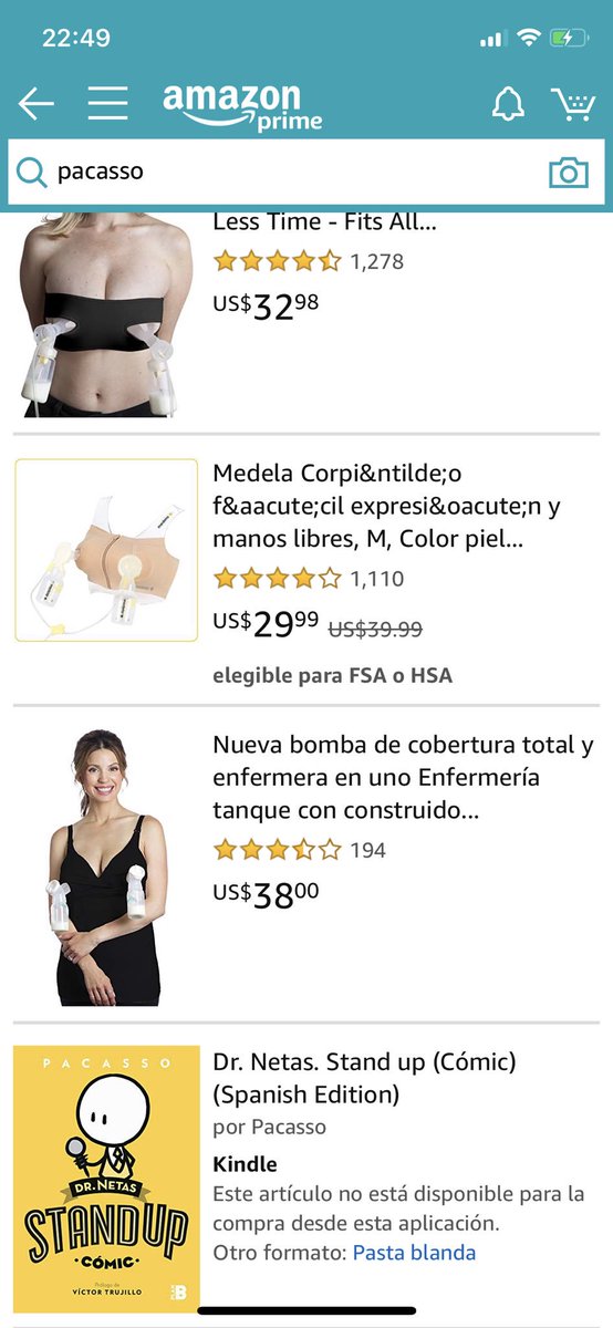 immortem's tweet photo. Oiga @DrNetas ya se fijó lo que aparece en Amazon cuando uno busca su libro??? 😂 https://t.co/M8h4iPeU7v