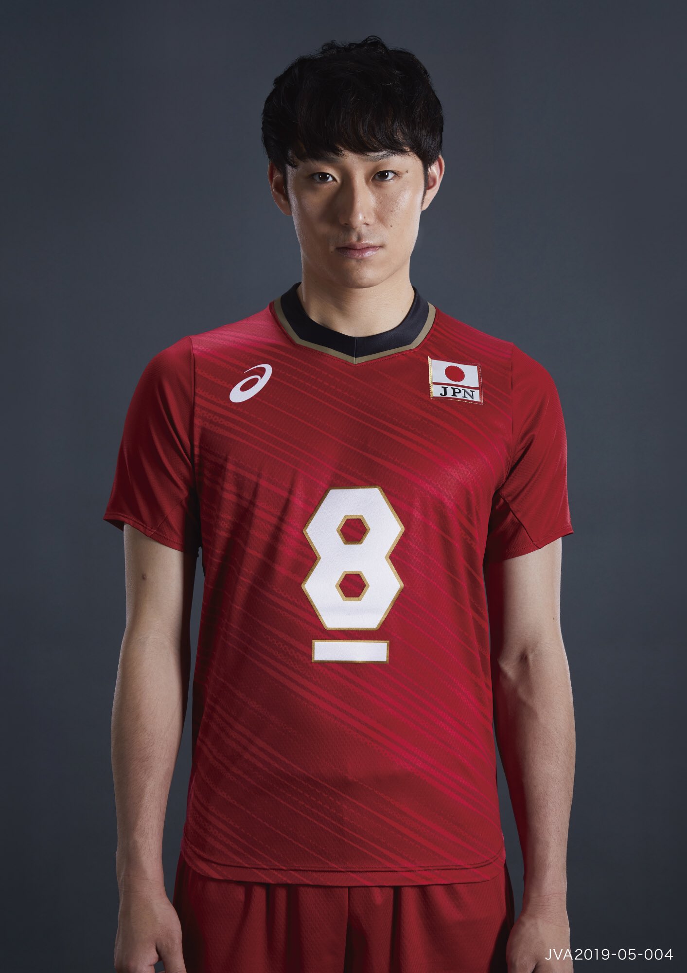 石川祐希・バレーボール男子日本代表チーム オーセンティックシャツ-