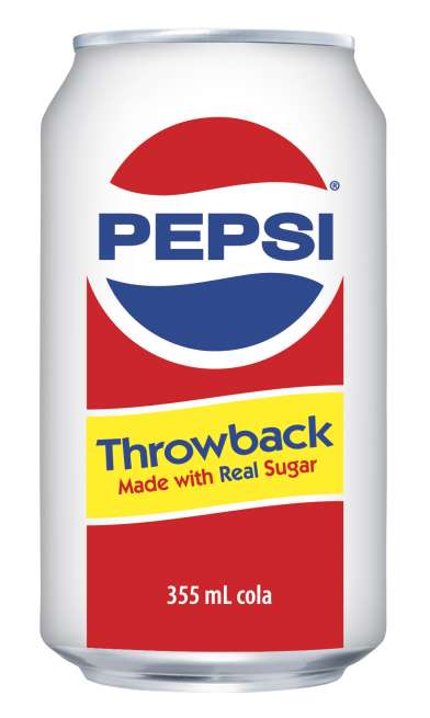 not_PepsiCo's tweet photo. @merrittk That and the corn syrup. The US should really stop paying farmers to grow corn. The oversupply means it gets made into cheap, bad corn syrup. You can enjoy the great taste of Pepsi Throwback! Sweetened with cane sugar, not corn syrup, as it should be. Live for Now #PepsiThrowback https://t.co/r4lDBDHXhJ
