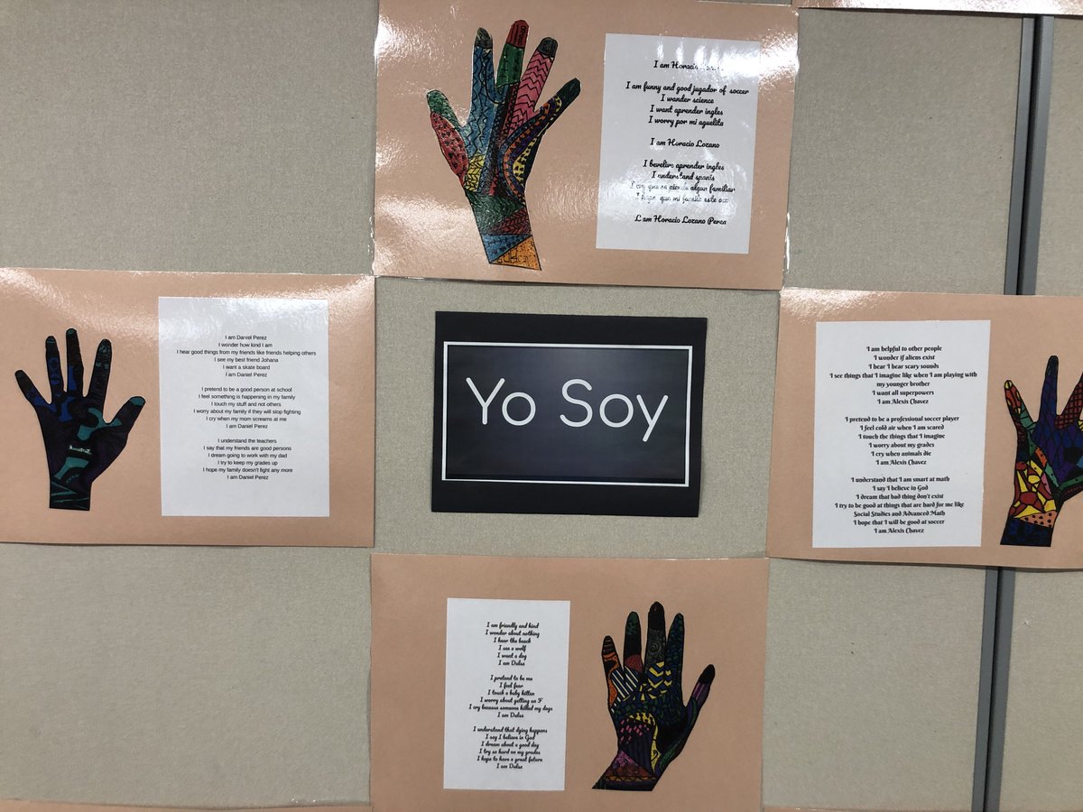 GCMSwolves's tweet photo. Dr. Murri’s classroom, beautiful student work! https://t.co/5sEvZB8tGf