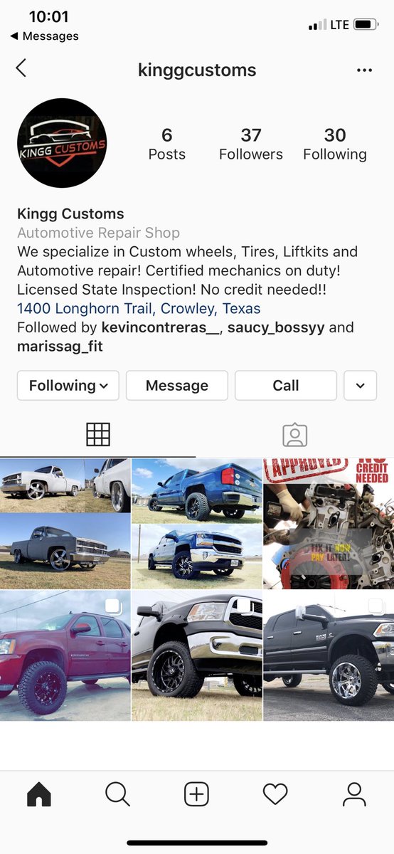Kingg_Customs's tweet photo. Go follow kinggcustoms on Instagram❗️We are here for all your automotive needs from oil change to tires, wheels, lift kits, A/C service, Body and much more you name it we got❗️#TheOneStopShop #KinggCustoms https://t.co/U7mVsKAZMw