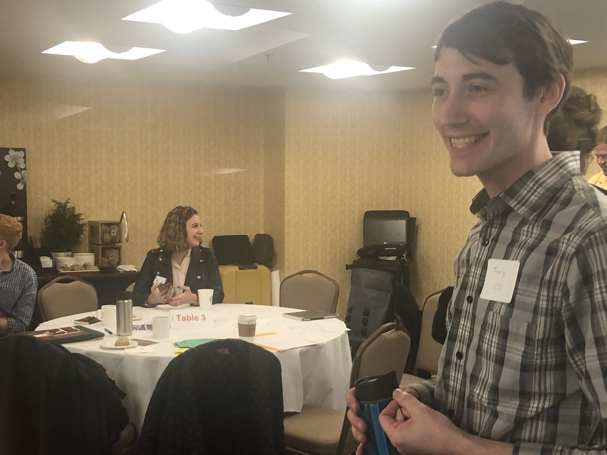 CenterforSusta1's tweet image. Quite a range of folks showed up to learn more about industrial symbiosis today at a NISP workshop CSI helped host. Looking forward to following up on opportunities to keep moving industrial symbiosis forward in Washington State!