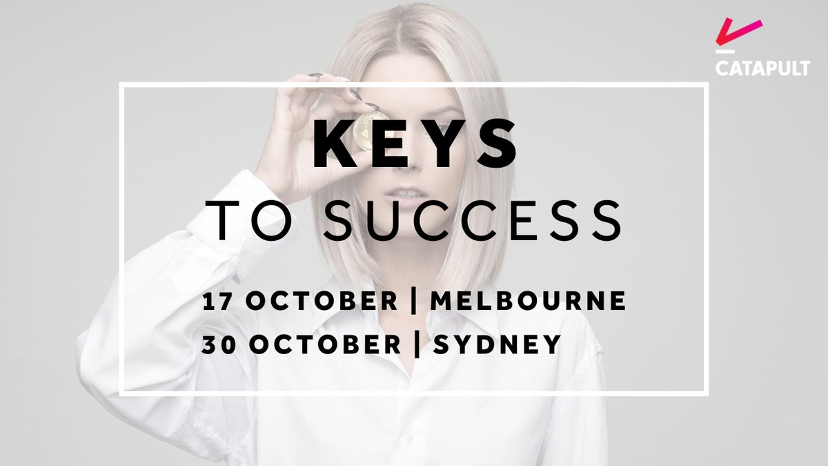 Are you ready to make 2020 your best year ever?

Keys to Success is put together to give you the success you deserve.
mycatapult.com.au/index.php/keys…
