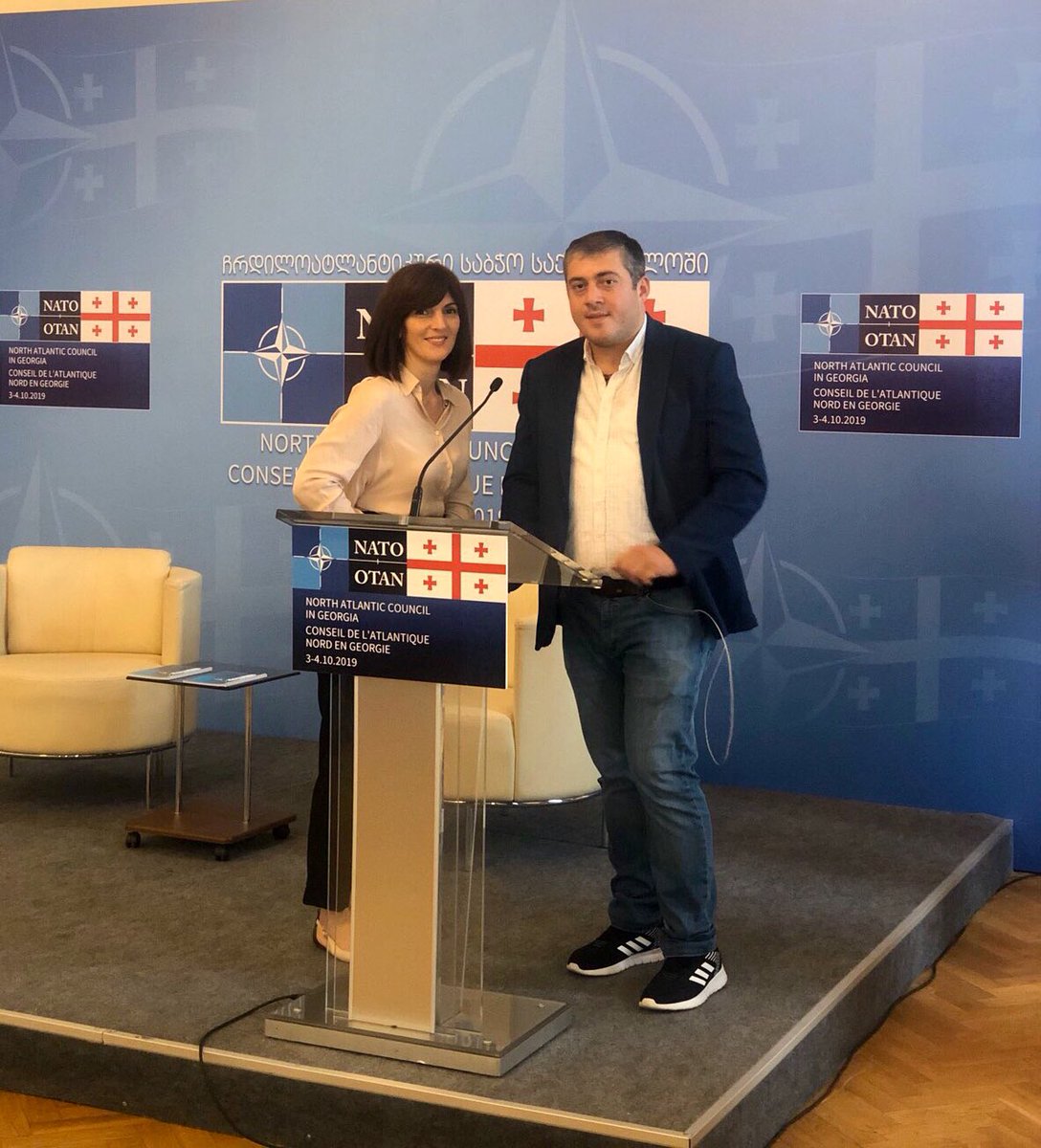 IrmaGabinashvi1's tweet image. in the frames of #NATODays 2019 up to 70 diverse information &amp;amp; educational events will be held in Tbilisi and across 10 regions of Georgia... #Infocenter #NATODays #Batumi #BSU