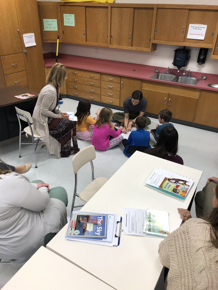 So much fun learning with K-2 teachers about shared reading in small groups!  #tcrwp #Lizziemakeslearningfun