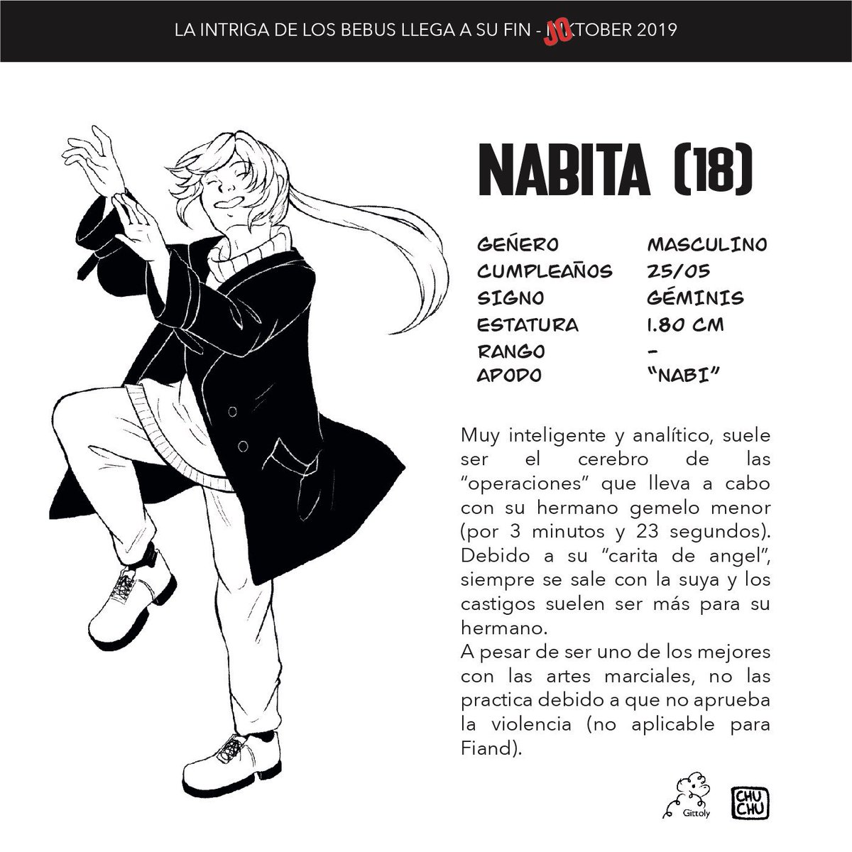 Gittoly's tweet photo. 💥 House 3 !!! 💥
The juninis ♊️💞💖
Curious fact about Nabita:
He is always at the NAright
#Nabita #bebus #jotober #inktober #inktober2019 #saintseiya #art #arte #ilustracion #ilustration #procreate #gemelostwilns #geminis #gemini♊ https://t.co/WOqUoamRRL
