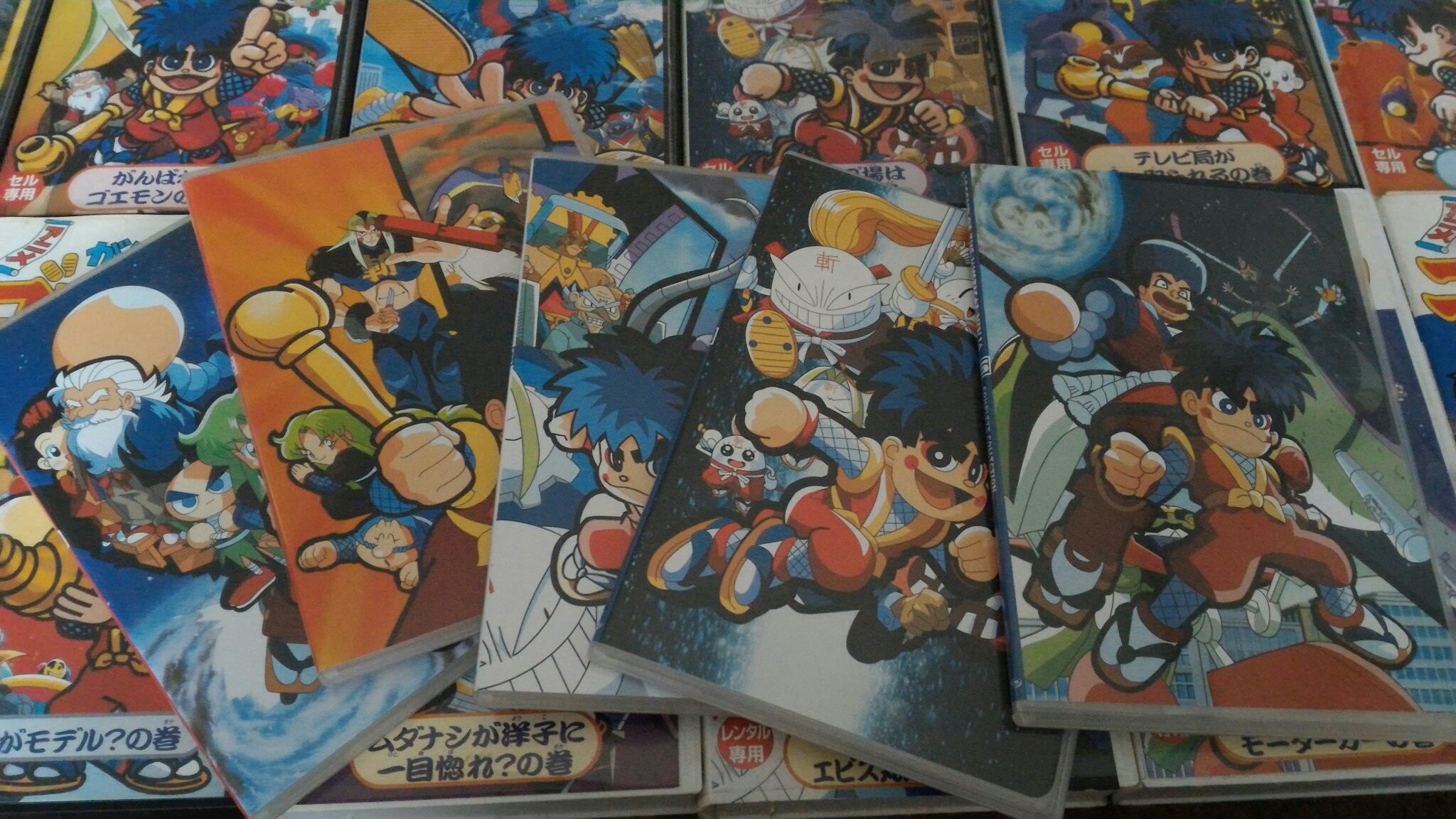 兎爺 97年のアニメか 私の地域では放送されなかったからビデオ買うしかなかったんだ 2話しか入ってないのに高額なんだよ 当時まだ養われ身だったしさ 北米版は収録話関係なくキリッとしたパケを選んだ感じなのかな アニメがんばれゴエモン