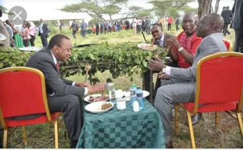 XplitKenya's tweet photo. #DearPresidentUhuru As you chew the meat with the Deputy President as the Chief Guest..Remember To Open more Jails For we as Kenyans have to survive n Now that your government has brought down Companies that made us earn genuine money...The "Black market " is the way to go. https://t.co/WZ89NUR3K7