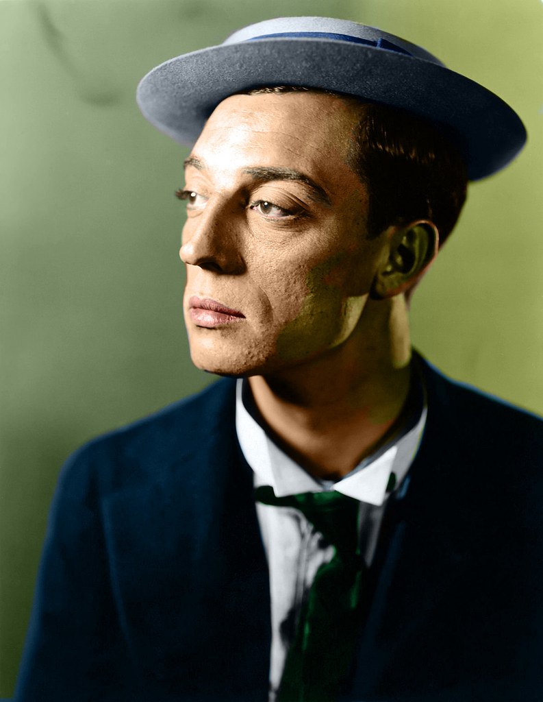 Tribeca's tweet photo. "The technical part of movies is what interested me. Material was the last thing in the world I thought about. You only had to turn me loose on the set and I'd have material in two minutes, because I'd been doing it all my life." Buster Keaton, comedy god, was born today in 1895. https://t.co/iJIhgDwMU7