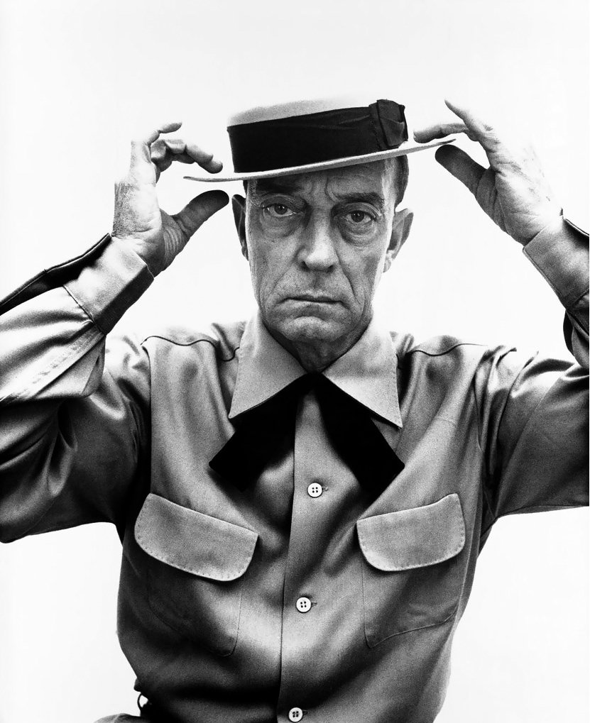 Tribeca's tweet photo. "The technical part of movies is what interested me. Material was the last thing in the world I thought about. You only had to turn me loose on the set and I'd have material in two minutes, because I'd been doing it all my life." Buster Keaton, comedy god, was born today in 1895. https://t.co/iJIhgDwMU7