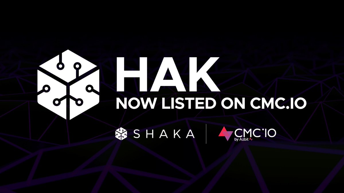 friendsfingers's tweet photo. 🚀 Shaka $HAK is now listed on https://t.co/mdBPmiQVpk!

👉 https://t.co/gELbOxYFDn

#FriendsFingers #Shaka #HAK #crypto #cryptocurrency #ERC20 #cryptomarket #trading #cryptotrading #exchange #cryptoexchange https://t.co/eE1dFFJ64I