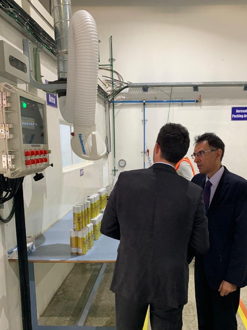 .<a href="/HumiSeal/">HumiSeal</a> 🇬🇧, protective coatings and encapsulants for electronics manufacturer recently inaugurated its state-of-the-art manufacturing facility in #Pune 🇮🇳 

If you are looking for opportunities to start and grow your business in India, get in touch with @tradegovukIND