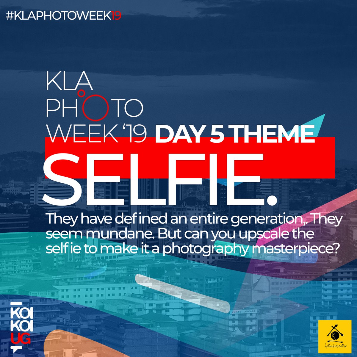 kafunda_kreativ's tweet photo. Day5 Theme: SELFIE📷

#Selfies are a global #trend now. Even NASA's curious rover is taking selfies on Mars. So its safe to say that the self- taken picture has well and truly escaped gravity😜

Back here in Kla, take a selfie in a  hilarious expressions
#KlaPhotoWeek19
Lets go💪 https://t.co/JcXf9Ks9sT