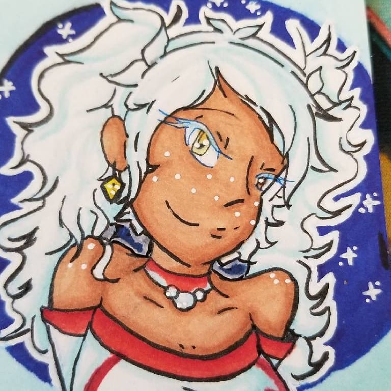 TChuz95's tweet photo. DAY 3 INKTOBER MY FFXIV CHARACTER. She suffers from D.I.D (two personalities) yes you can dm for rp 
#inktober2019 #artisttradingcards #originalcharacter #chuoc #chu #copicmarkers #traditionalart #artimprovement #originalcharacter  #inktoberday3 https://t.co/Yk0wq4h3tZ
