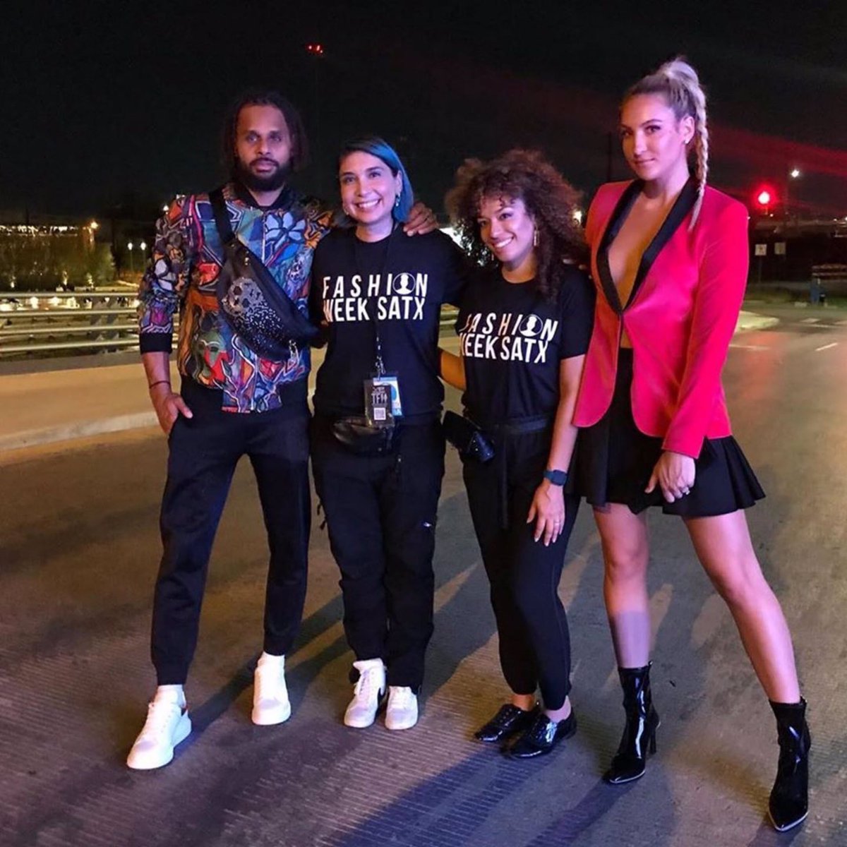 TX_FashionWeek's tweet photo. Day 2-The most fabulous and fashionable came out tonight to Celebrate San Antonio in support of the @texasfashionindustry! Thank you @balapat &amp; @missalyssa_michelle for supporting local fashion design and upping SA’s style game! #FashionWeekSATX #texasFashionIndustry #StyleLushTV https://t.co/Qij1l3pi9S