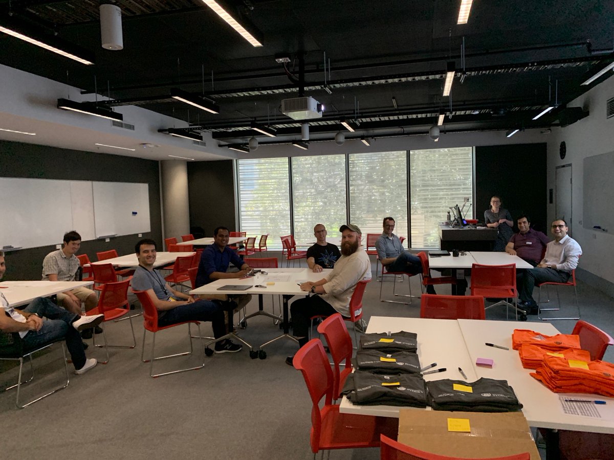 SydneyNano's tweet photo. The Inaugural Sydney Nano #ECR workshop. Let the fun and games begin! https://t.co/7hgndWiZd7