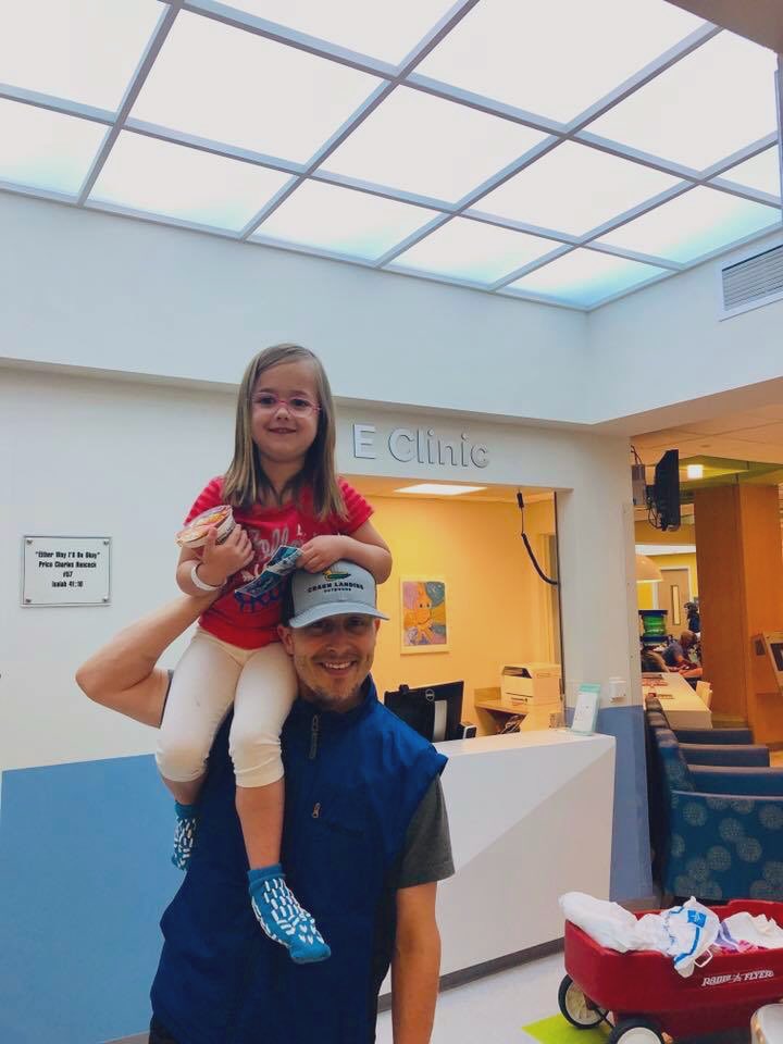 stevenldunn's tweet photo. Tatum officially graduated to the @StJude After Completion of Treatment Clinic today. Toughest girl I know: she’s smiled through it all. This dad is grateful for every prayer that’s gone up. Thank you; it worked! Please continue to #PrayForTatum and all fighting childhood cancer. https://t.co/7wcpL11PWd
