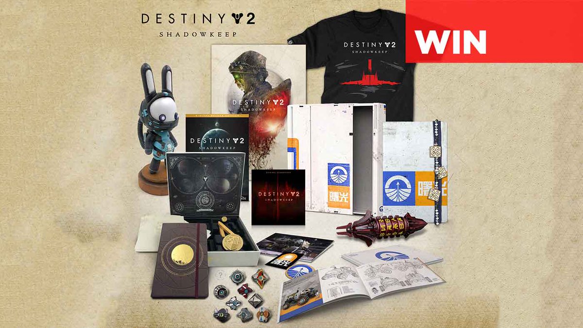 PressStartAU's tweet image. WIN: Destiny 2: Shadowkeep Collector's Edition + More press-start.com.au/win/2019/10/04…
