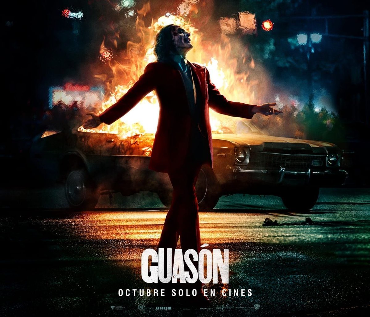 Cinemex's tweet photo. RT si ya estás listo para el estreno de #Guasón 😍 https://t.co/80Czg1JpOE