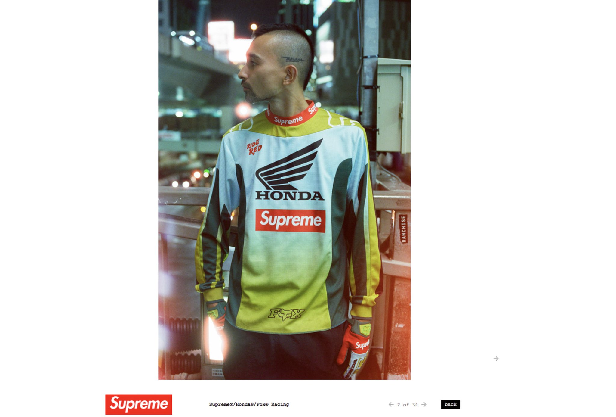 反物 浴衣 新品未使用!Supreme × honda fox racing ジャージ | www