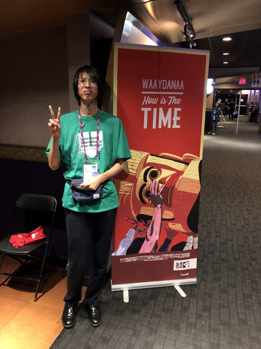 NFB_Magalie's tweet photo. V: For Volunteers! #VIFF2019 is amazing because of you! Thank you 🙌🏾 #thenfb #nowisthetime https://t.co/jfT0BHcE4u