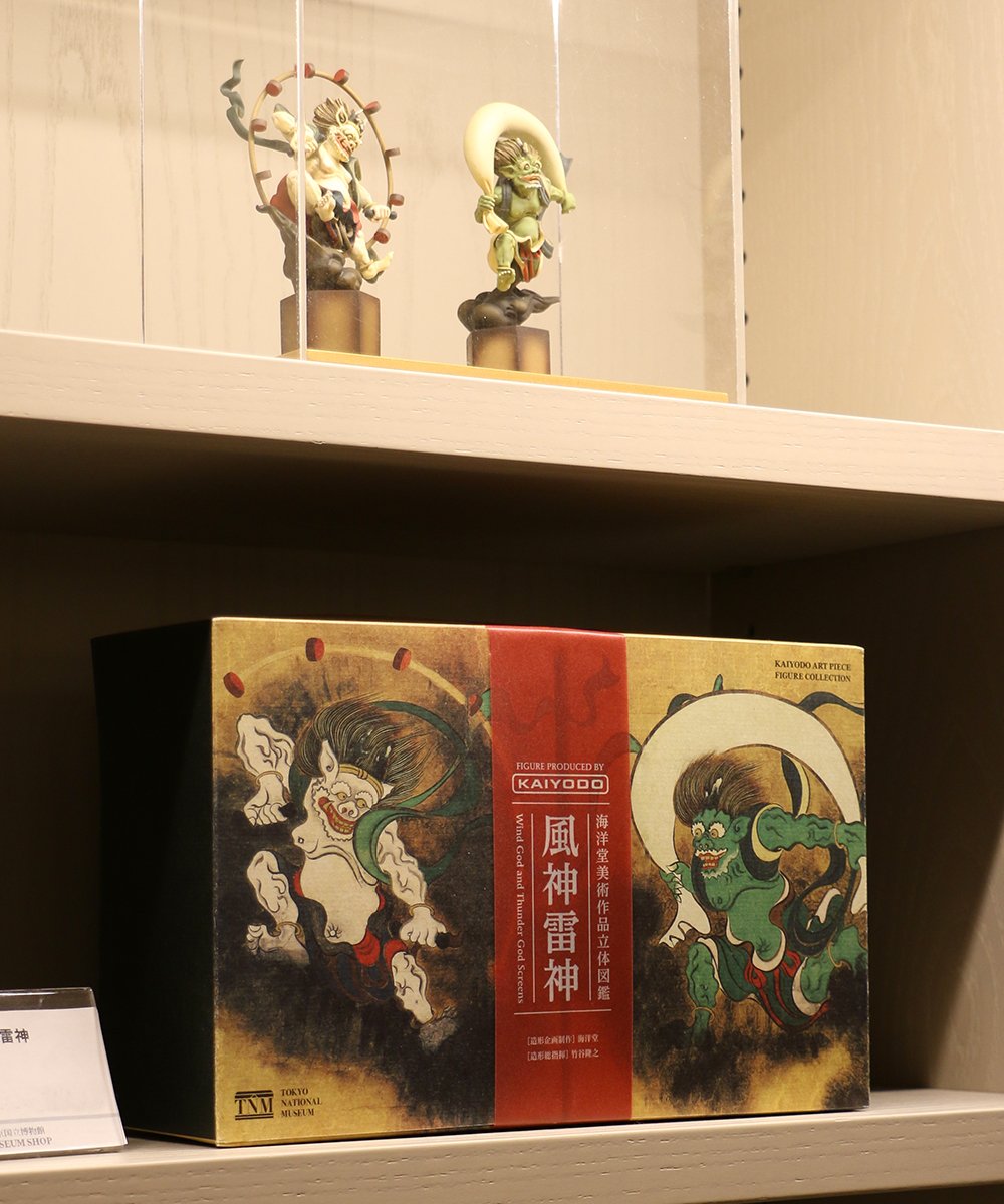 東京国立博物館　公式フィギュア　風神　雷神　セット 東京国立博物館公式フィギュア「風神」「雷神」セット : Amazon