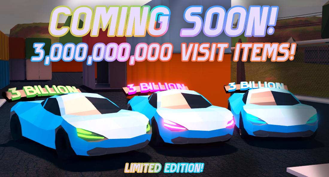 Badimo On Twitter We Are Almost There 3 Billion - jailbreak cybertruck roblox