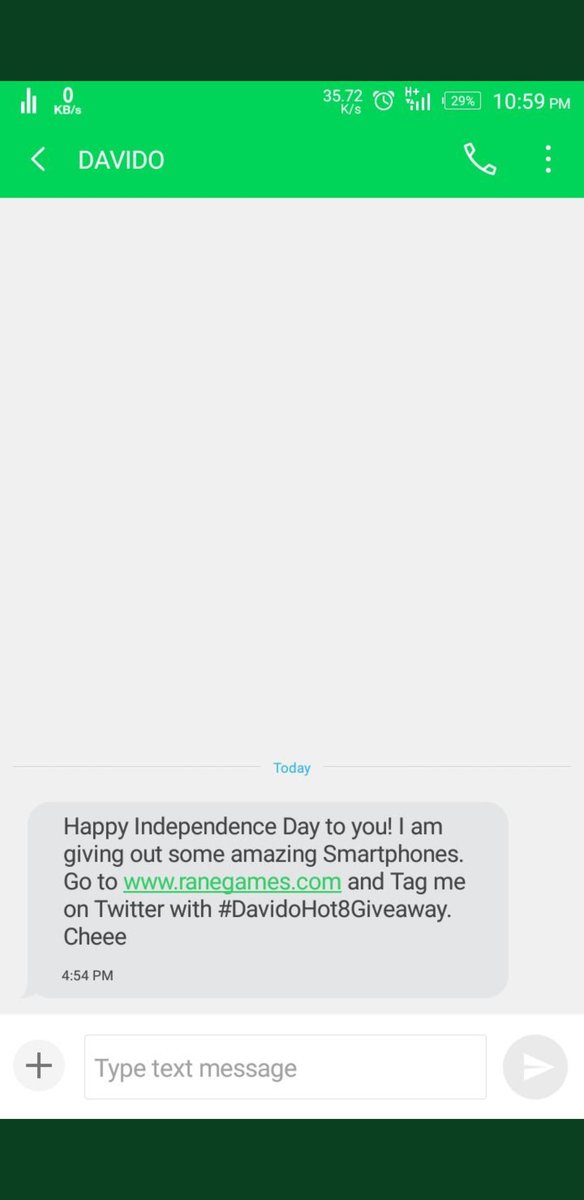 30bgmoneyrun's tweet photo. If you see a message from @iam_Davido , like this... Don't ignore oo.  If you know, You know!!!! #30bgmoneyrun #fridaygiveaway https://t.co/2iUMCTkZ7w