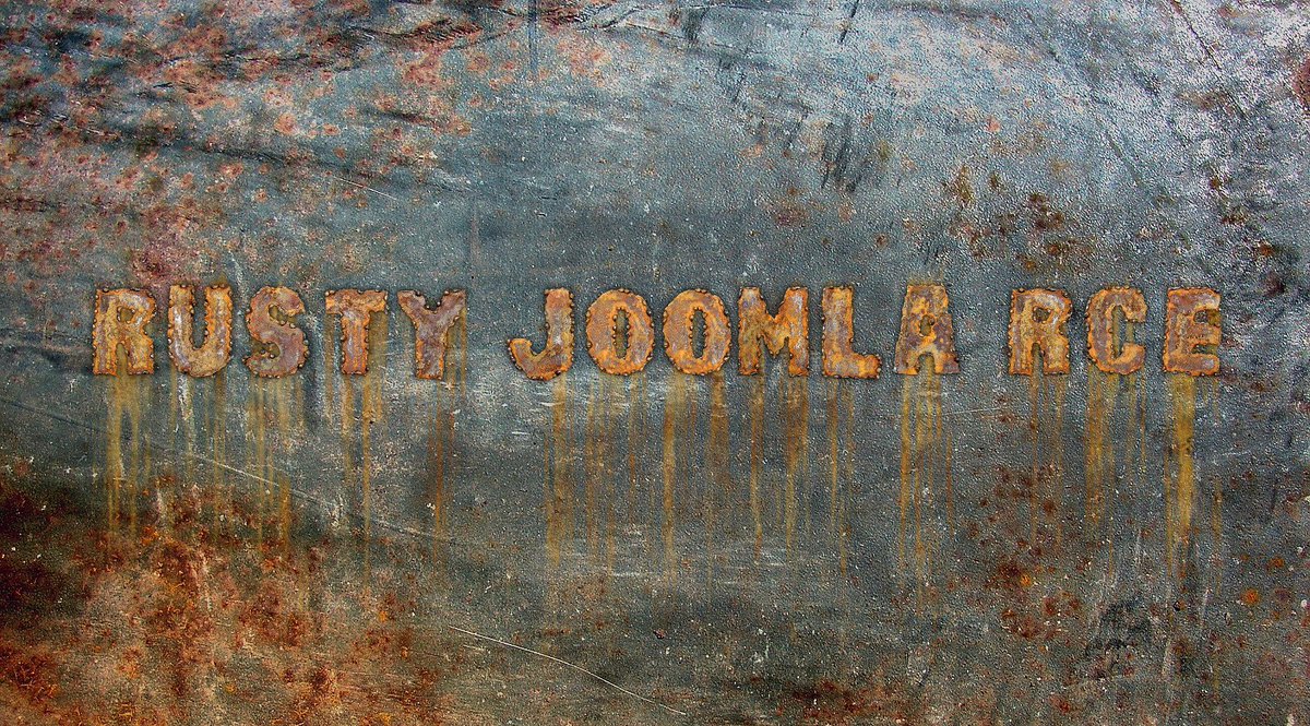 hacktivesec's tweet photo. https://t.co/h3FgqWVZsS Ops we dropped a #0day #RCE on a past release of #Joomla ! Btw, don’t miss the research lead by 
@alegrpp_7. #Metasploit module will come up in few days. https://t.co/klD8PdzXup
