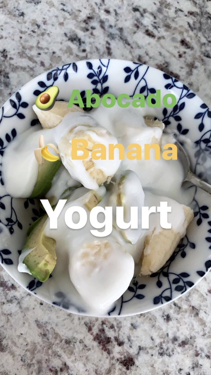 191004 DH Breakfast  #Donghae • Abocados• Banana• Yogurt