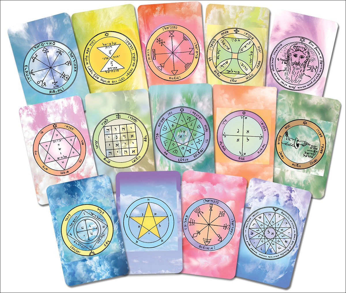 KabbalahInsight's tweet photo. The Fourteen Blessings – A Special gift set containing 14 Pocket-size Kabbalah amulets with King Solomon seals for blessings & good foutune https://t.co/END1Yc5gsZ #tarotcards #Kabbalahcards #amulets #mandala #tarotreading #KabbalahInsights #WalletSize https://t.co/caH93SAAzr