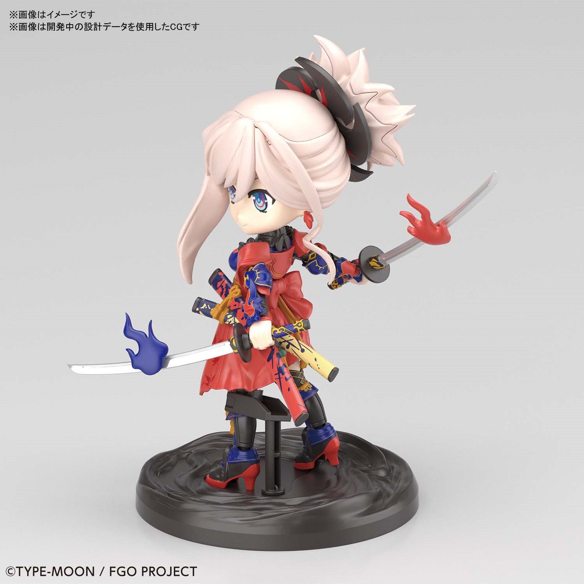 Bandai Spirits ホビー事業部 2月発売 本日より順次予約受付スタート Fate Grand Order に登場するセイバークラスのサーヴァント ぷちりっつ セイバー 宮本武蔵 がぷちりっつに登場 柄のデティールまで再現 詳細はhttps T Co 8d38dekwcnで