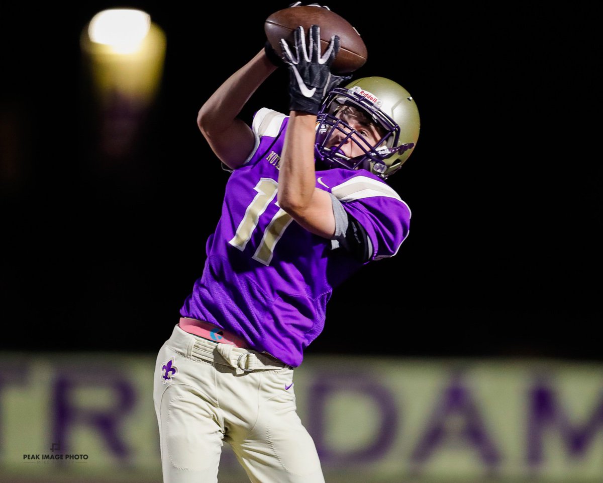 NDHarv85's tweet photo. Congrats @NDP_Football JV on tonight's win.  #PeakImagePhoto. Great catch: @HalmekangasWill
@Schrec2Mitchell "Punt Return" for TD.  #TDClubTonight  @NDP_Athletics https://t.co/QT2ebA7BDX