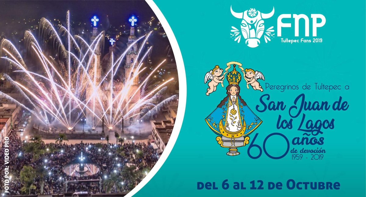 FIPTultepecFans's tweet photo. ⛪🎆60 AÑOS DE DEVOCIÓN🎇⛪

Caminado, corriendo o en bicicleta, pero a tus pies llegare y a ti te pido que me lleves y me traigas con bien y año con año aquí estaré.

Peregrinos de Tultepec a San Juan de los Lagos, 60 años de devoción.

#FNPFans #TultepecSanJuan https://t.co/5eA5UI2qy4