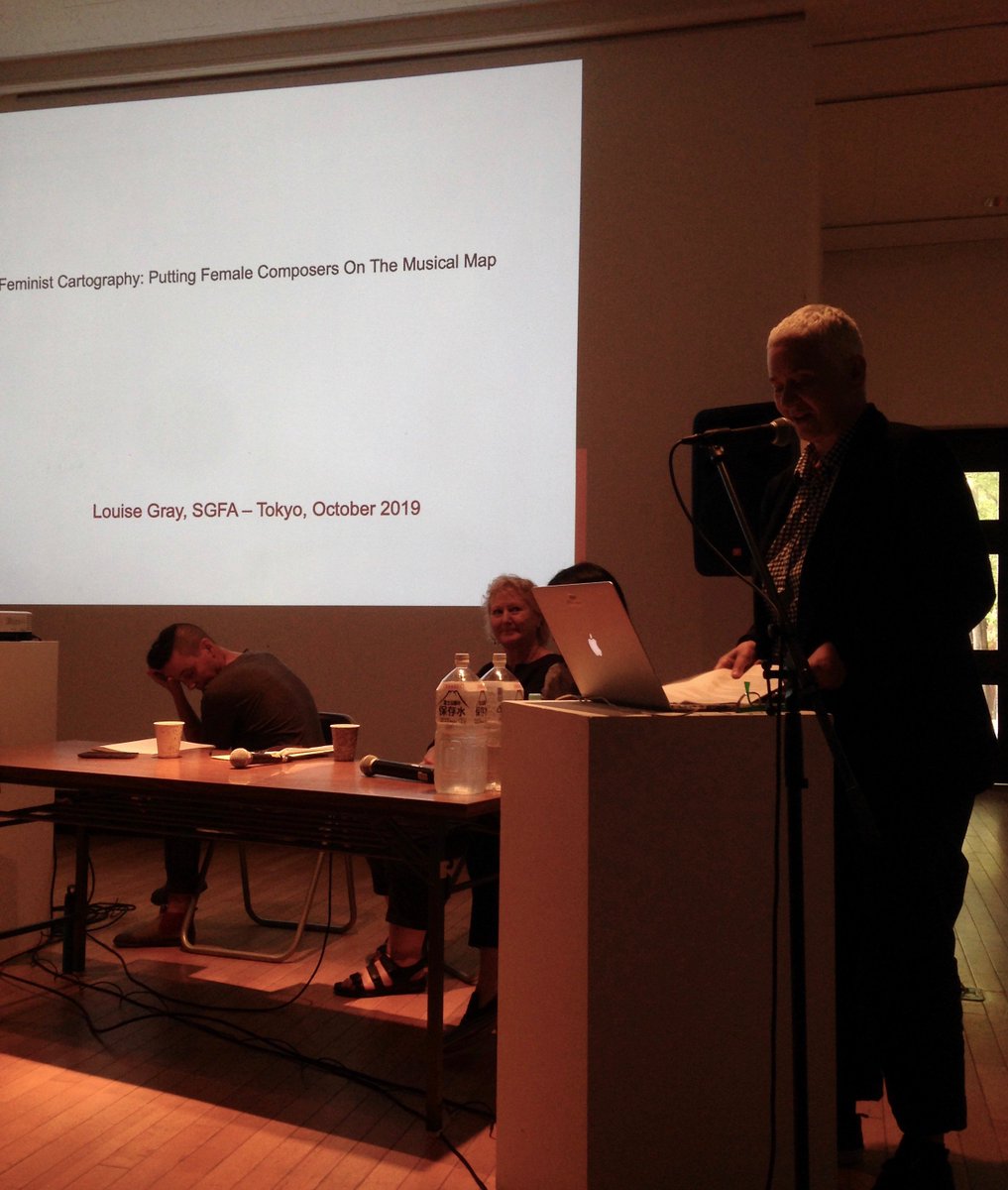 CRiSAP2's tweet photo. #SGFATokyo | Louise Gray ‘Feminist cartography’ on Annea Lockwood #HerNoise #decentring | https://t.co/g6NnMCbJpL https://t.co/3LpbKsQ8c6
