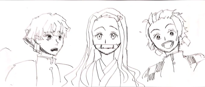 一発描きは 楽しいな ニャゴ 